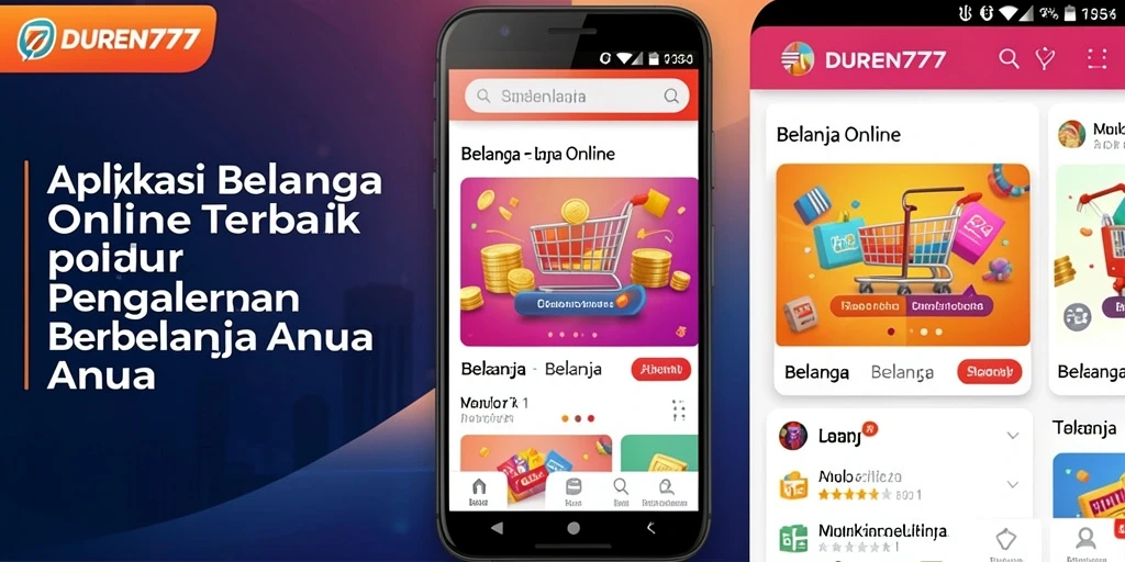 Antarmuka pengguna DUREN777 yang mudah dan menarik.